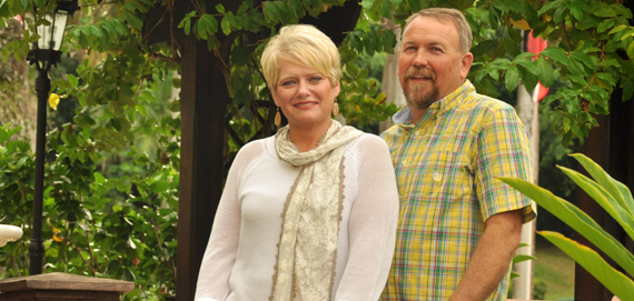 Leigh & Tim After several unsuccessful months on ChristianMingle
